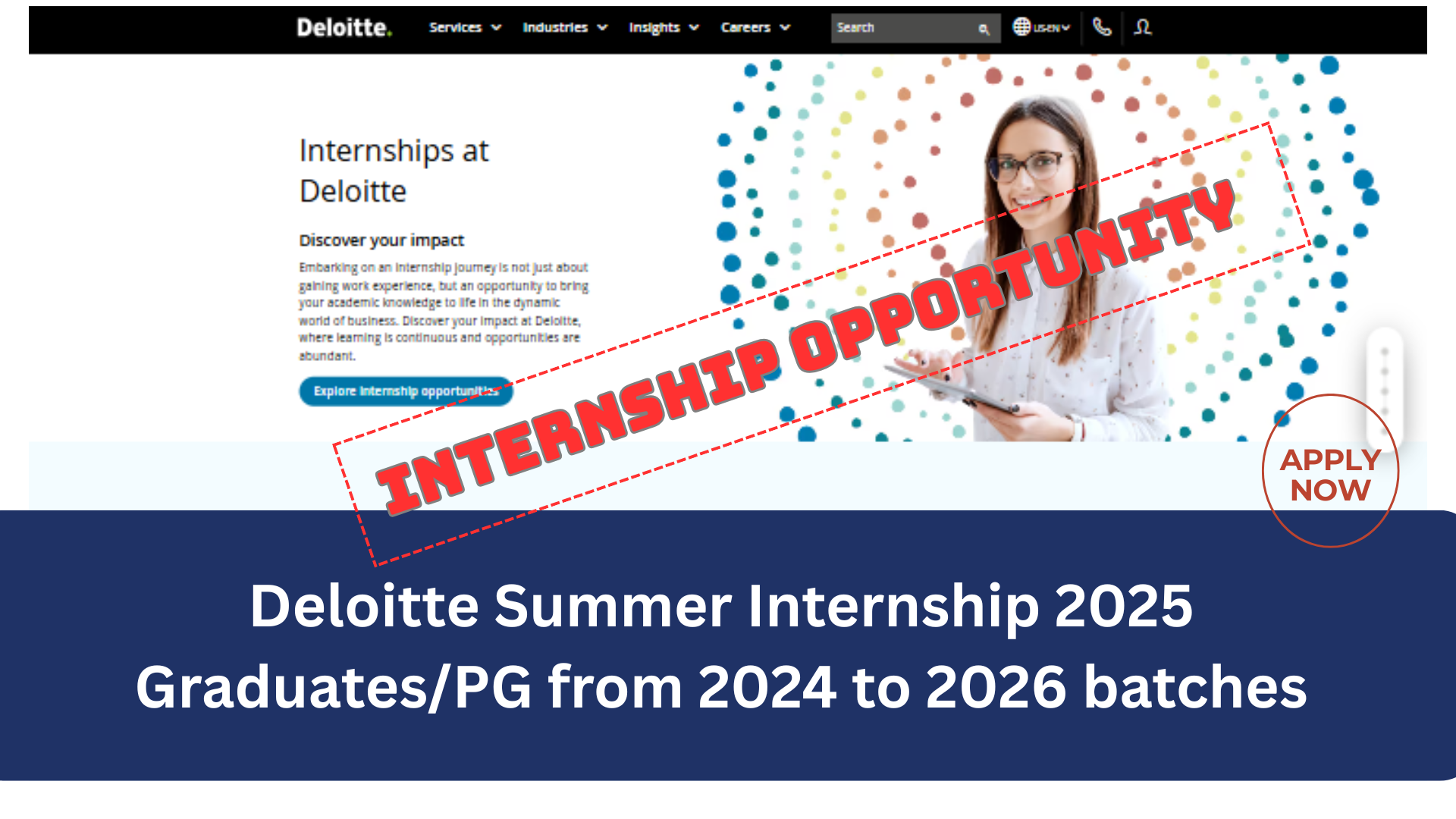 Deloitte Summer Internship 2025