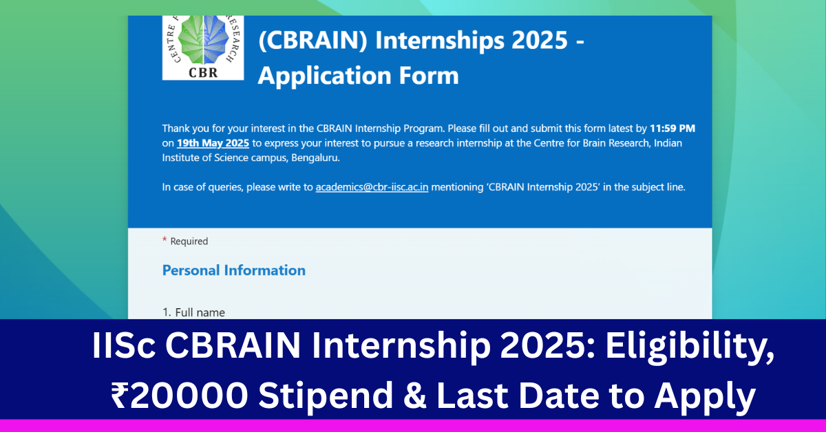 IISc CBRAIN Internship 2025