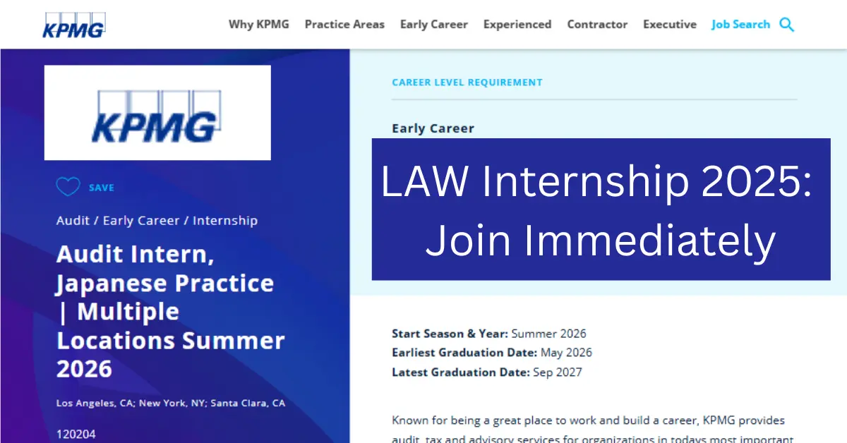 KPMG Internship 2025